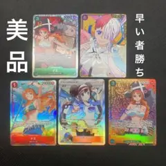 ポケモンカード ワンピースカード ナミパラレル ウタ メイsr