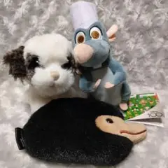 レミーのおいしいレストラン　ブコウスキー 仔犬のぬいぐるみ　ニフラーポーチ