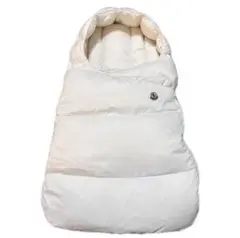 【美品】1点限り　MONCLER 　モンクレール　おくるみ　 ホワイト✕ネイビー 美品】1点限り MONCLER モンクレール おくるみ ホワイト