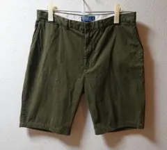 90's Ralph Lauren ポロチノ ショーツ ダークグリーン 38