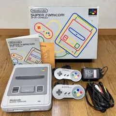スーパーファミコン SHVC-001 本体 動作確認済み 外箱あり フルセット