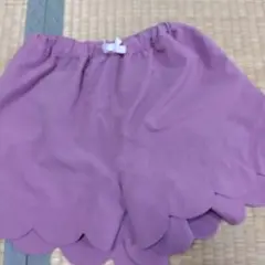 パープル ハーフパンツ 120