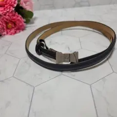 GUCCI シルバー リボン GCロゴマーク ベルト スカート ワンピース