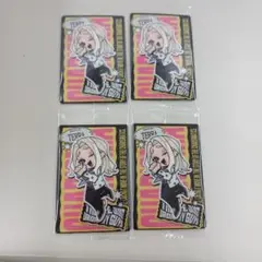 ４枚　テラ　超人的シェアハウス　カリスマ　ウエハース　カード