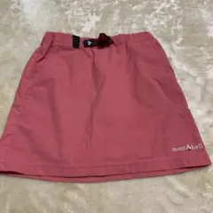 モンベル ストレッチO.D.スカート ピンク　120cm 女の子