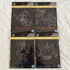 ポケモン　メガシンカ　ハンドタオル　4点セット