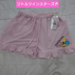 サンリオリ トルツインスターズ ショートパンツ(Ｌサイズ)ポリエステル１００％