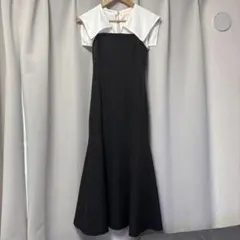 MERCURYDUO ワンピース白黒