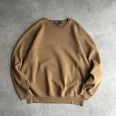 90s ポロバイラルフローレン 無地スウェット ポニー刺繍 ソリッド