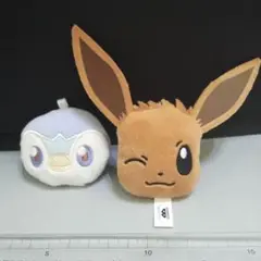ポケットモンスター　イーブイ／ポケピース　ポッチャマン／マスコットキーホルダー