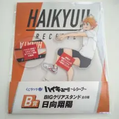 日向翔陽 BIGクリアスタンド くじラック ハイキュー!! レシーブ　B賞