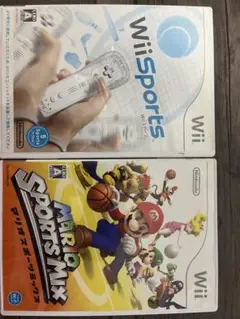 Wii Sports & Mario Sports Mix 2本セット