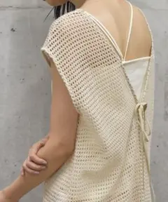 wcloset ダブルクローゼット　【Alley】2WAY　メッシュワンピース