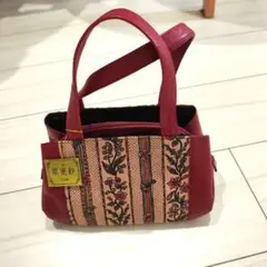 【値下げ交渉可！】美品！ハンドバッグ華更紗日本製