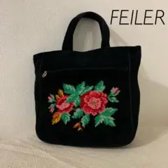 FEILER フェイラー タオル 花柄 トートバッグ マグネット 薔薇