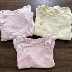 キムラタン ビケット カットソー 110cm 3枚セット