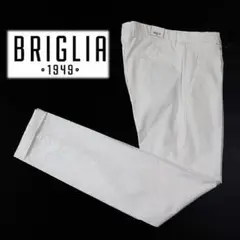 《BRIGLIA 1949》新品 ストレッチ テーパードパンツ 46(W78)