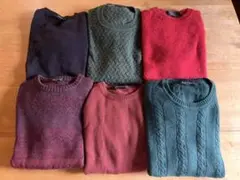 ブランドセーター 6点まとめて Mサイズ