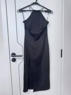 ノースリーブカットソーワンピース 黒