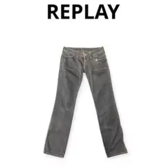 【Y2K】REPLAY ローライズ　パンツ　26