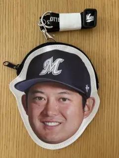千葉ロッテマリーンズ　佐藤都志也　顔コインケース