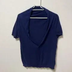 【 ほぼ 未使用 】GALERIE VIE ネイビー シャツ