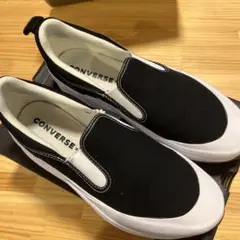 【着用1度のみ】CONVERSE ブラック スリッポン　26.5cm