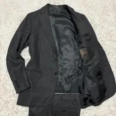 マッキントッシュロンドン　セットアップスーツ　グレー　ウール　M相当　２B
