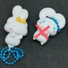 おみみでぶらりん　マスコット　シナモロール　シナモン　キーホルダー　ストラップ