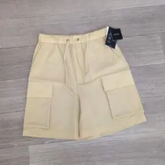 YM/1327 新品 N.O.R.C ベージュ カーゴショートパンツ