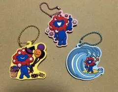 ミャクミャク EXPO2025 ぷっくりラバマスビスケット 3個セット