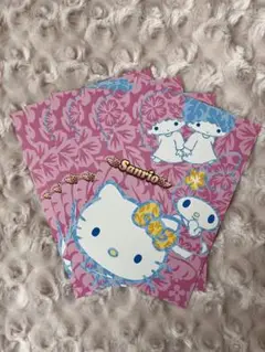非売品　 キキララ　ハローキティ　マイメロディ　ポストカード　5枚セット