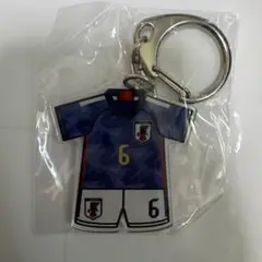 サッカー日本代表 プレイヤーズユニフォームアクリルキーホルダー 遠藤航