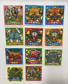 ビックリマン シール 第8弾 悪魔 9種 11枚 セット ロッテ チョコ アイス