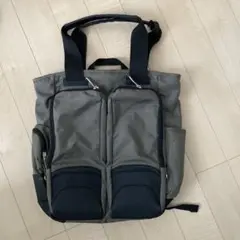 MANDARINA DUCK グレー 3wayトートバッグ
