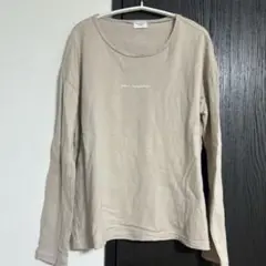 【URBAN RESEARCH DOORS】ベージュ　長袖カットソー
