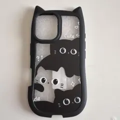 猫耳デザイン iPhone 16ケース