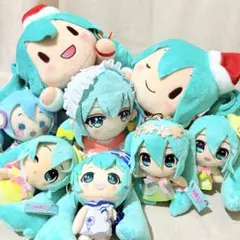 初音ミク　ぬいぐるみ　キーホルダー　ストラップ　まとめ売り　マスコット