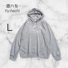 遊ハち/Yu-hachi パーカー スウェット トレーナー ビッグシルエット