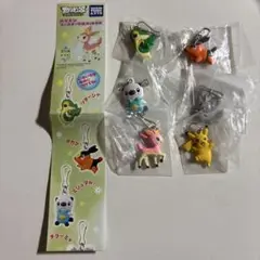 ポケモンファスナーマスコットBW　全6種セット