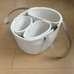 PUPPAPUPO バスケットホワイト