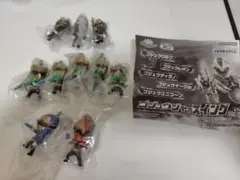 ガチャガチャ　ゴジュウジャー　10体