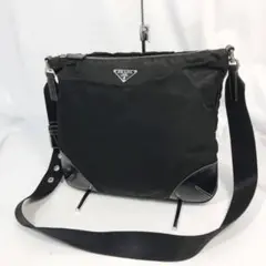 prada プラダ ナイロンレザーショルダーバッグ【美品】