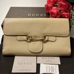 新品同様‼️ グッチ GUCCI 財布 長財布 ホースビット