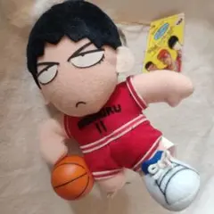 1994年　スラムダンク 流川 ビッグキーホルダー キャッチャー ぬいぐるみ