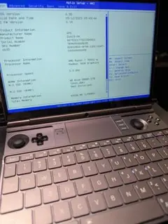 GPD WIN MAX2 2023 64GB 念の為ジャンク扱い