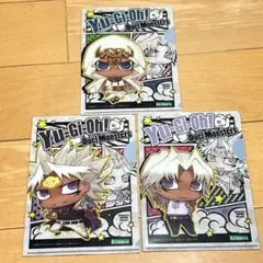 希少！遊戯王　トレーディングクリアファイル　マリク　闇マリク　イシズ　a48-1