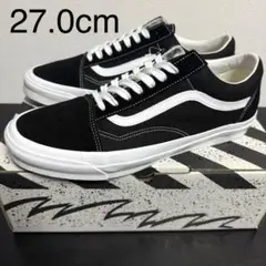 新品 VANS VAULT OG OLD SKOOL LX ブラック 27.0