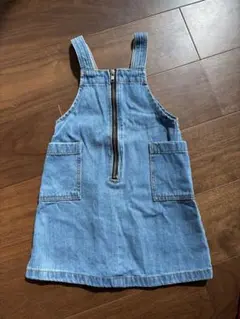 デニムスカート　サロペット