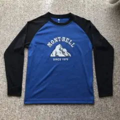 モンベル　WIC.ロングスリーブT　Kid’ｓ　SINCE 1975　140cm